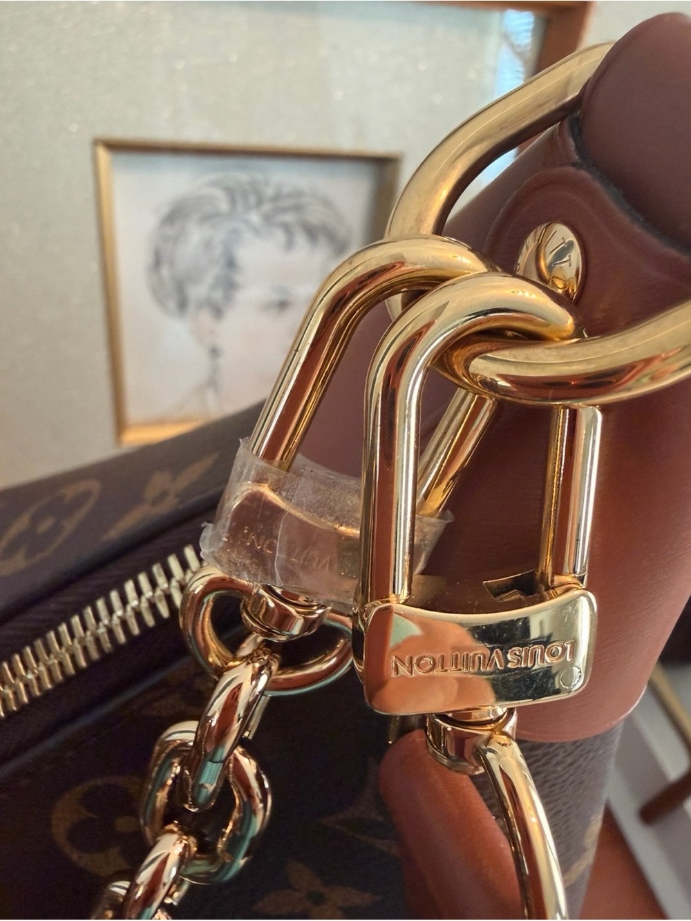 Authentic, Louis Vuitton, Loop Hobo Handbag - Picture 7 of 9